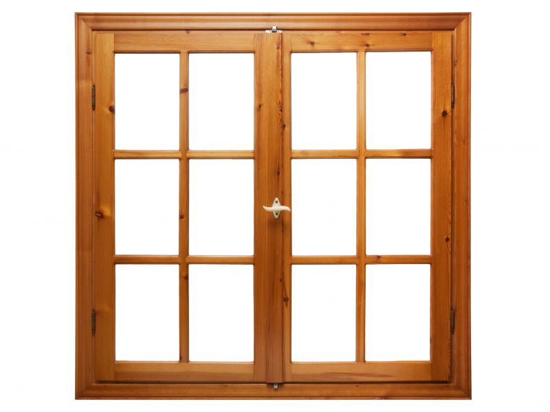 Modern Wood Window Installation