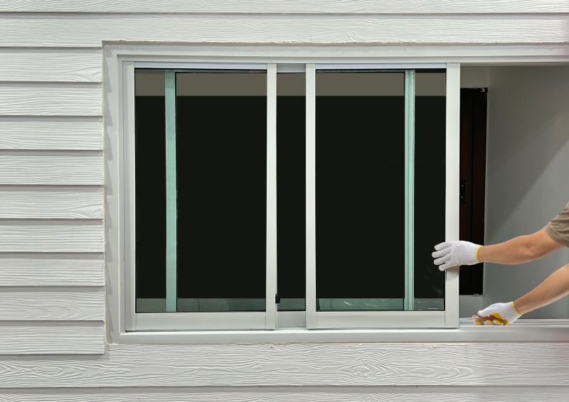 Sliding Windows on a Residential Home